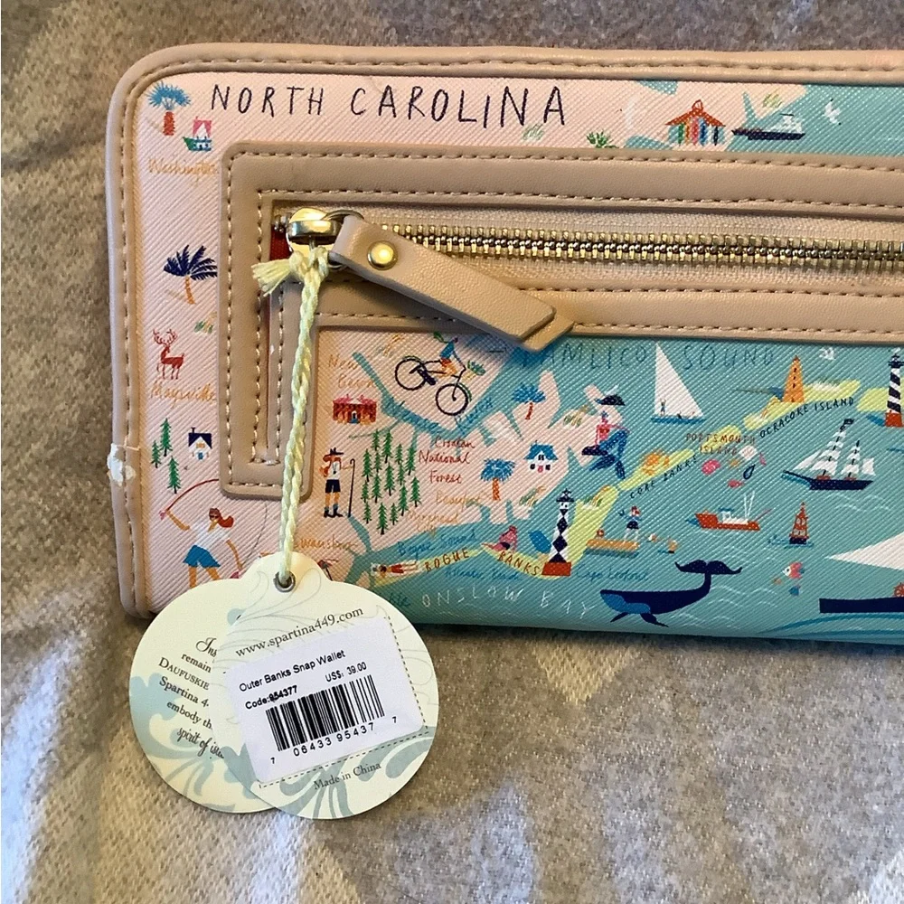 Spartina 449 Outer Banks Wallet NWT - Picture 5 of 5